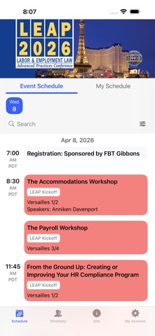LEAP 2026 Conference screenshot