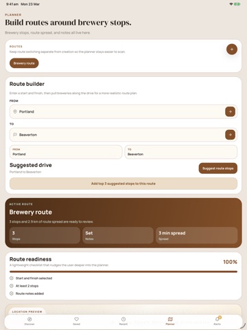 Brewery Near Me iPad screenshot