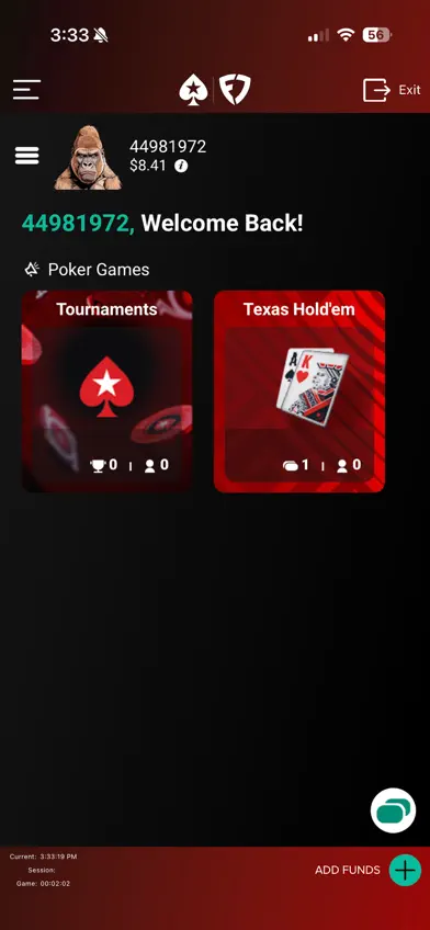 PokerStars on FanDuel screenshot 3
