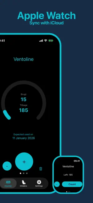 Inhaler tracker: Inhalator screenshot 3