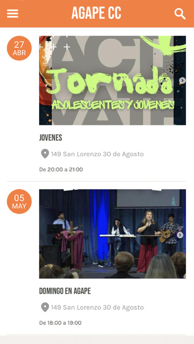 AGAPE CC Screenshot