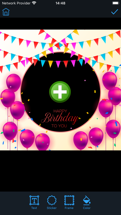 Birthday PhotoFram.es Screenshot