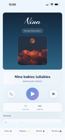 Nina: Baby Sleep Lullabies screenshot
