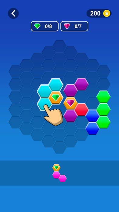 Hex Merge Lines - Block Puzzle Screenshot