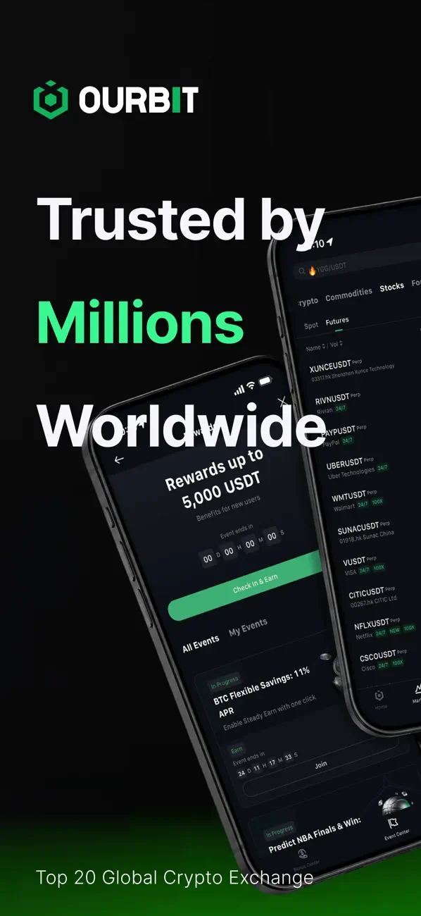 Screenshot #1 pour Ourbit: Trade Everything