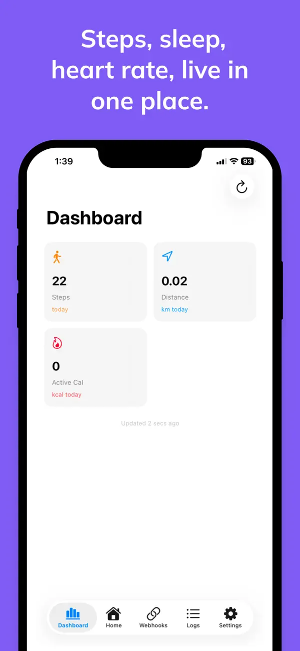 Screenshot #2 pour Health Webhook