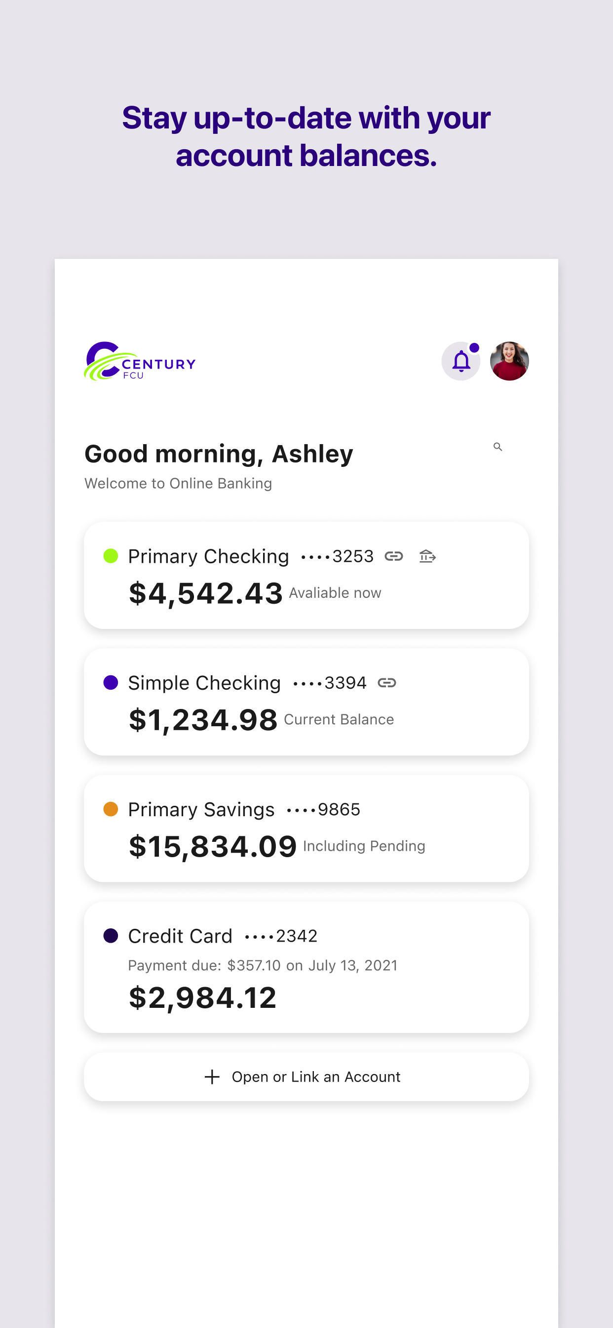 Century Federal Online Banking