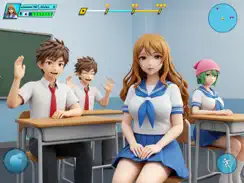 Anime Girl High School Life iPad image 4