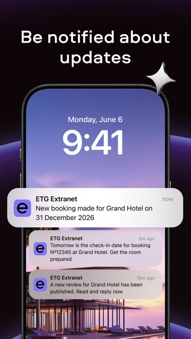 ETG Extranet screenshot 4