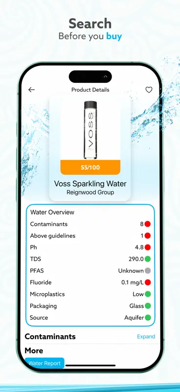 H20Score - Water Rankings screenshot 4 of 6