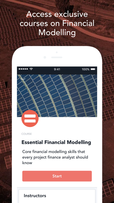 Project Finance Institute screenshot
