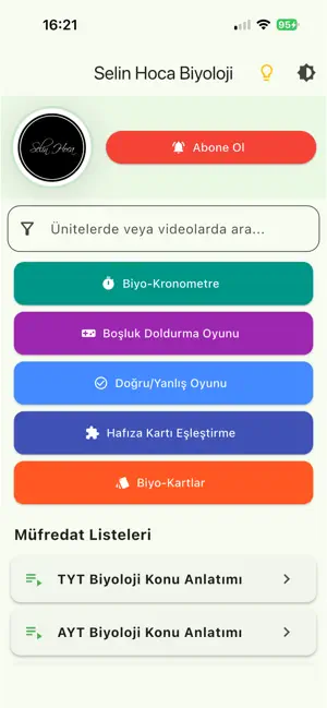 Selin Hoca ile Biyoloji screenshot 1
