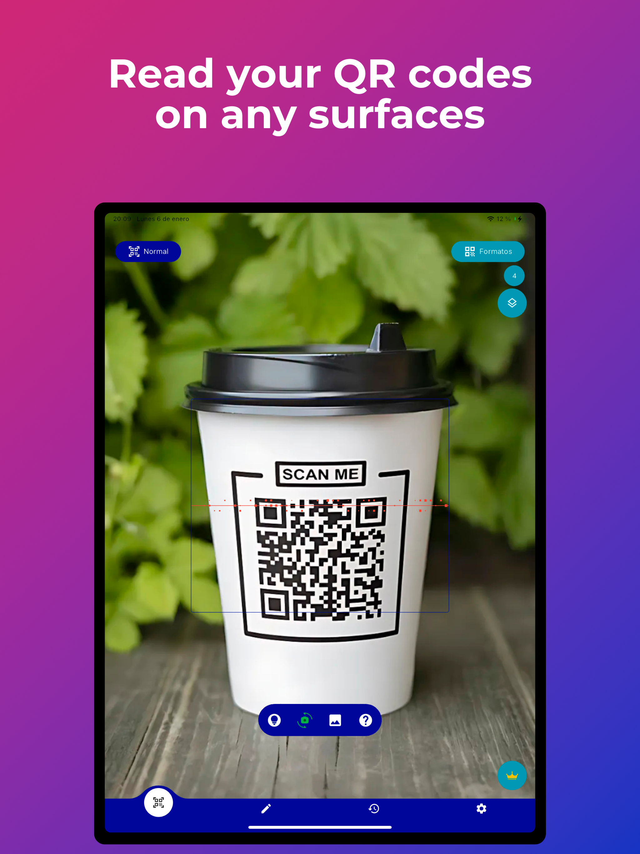 Leitor e Scanner de QR Code