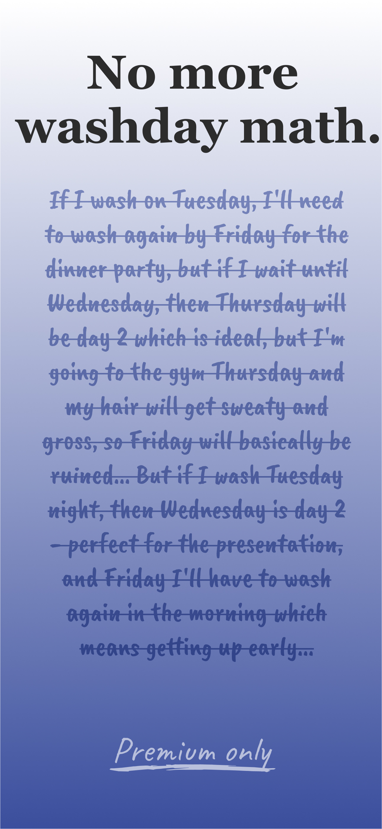 Freshily: Smart Hair Wash Day