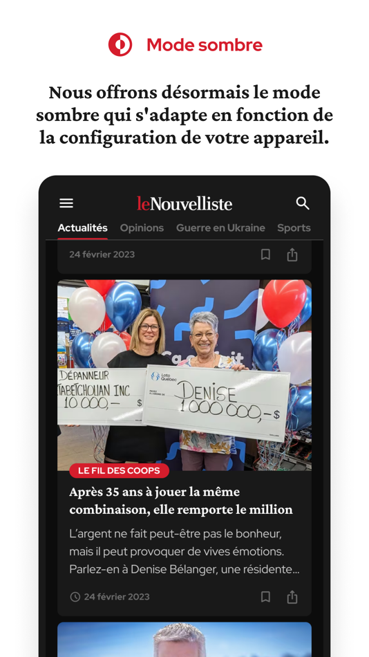 #6. Le Nouvelliste (iOS) By: Cooperative nationale de l'information independante, Coop de solidarite