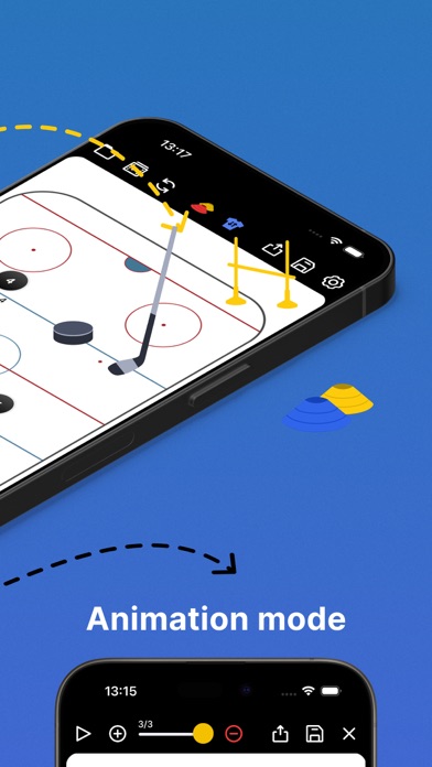 Coach Tactic Board: Hockey Screenshot