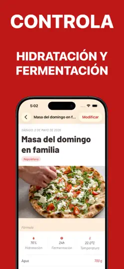 Captura de pantalla de Impasto - Diario De Pizza en iPhone 2
