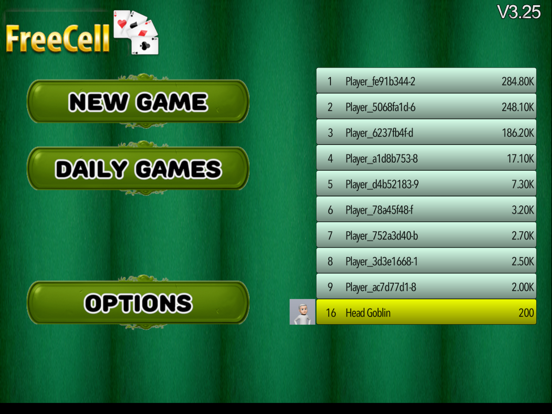 Screenshot #5 pour FreeCell HD