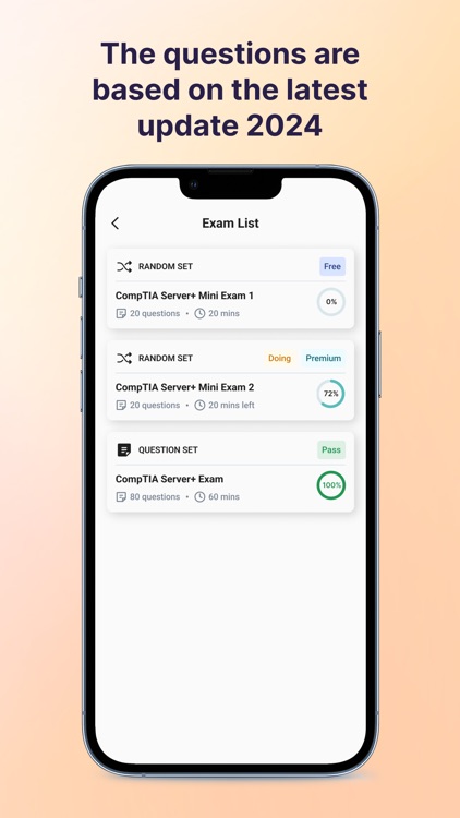 CompTIA Server Exam Simulator