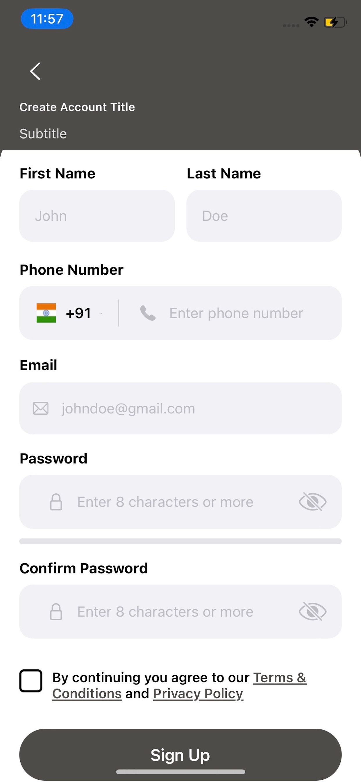 Screenshot 1 of aLink user