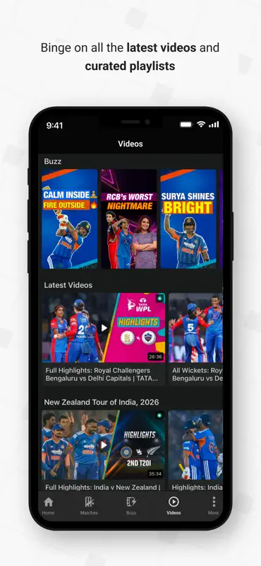 Willow - Watch Live Cricket screenshot 3 of 6