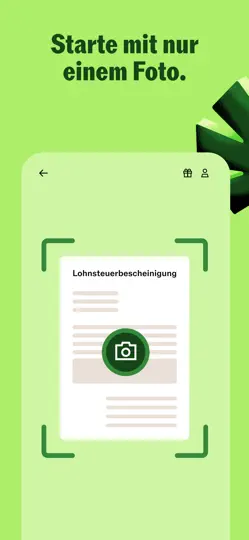 Screenshot von Taxfix: Online Steuererklärung auf dem iPhone 5