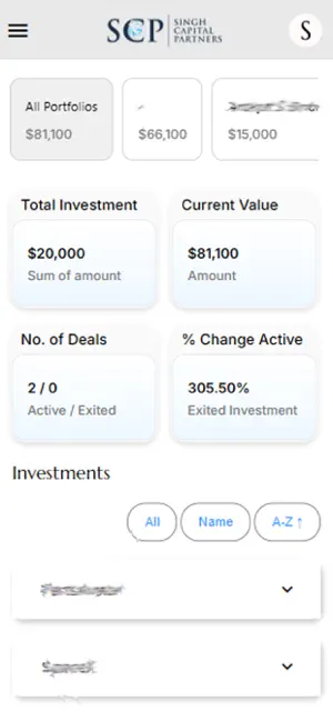 Singh Capital Partners screenshot 2