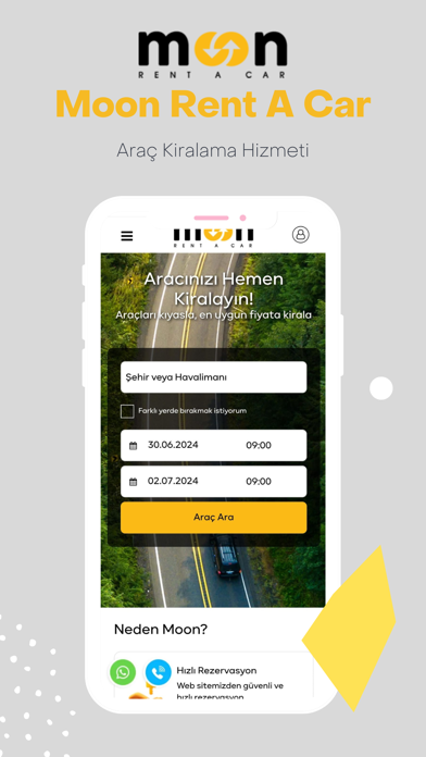 Moon Rent a Car Screenshot
