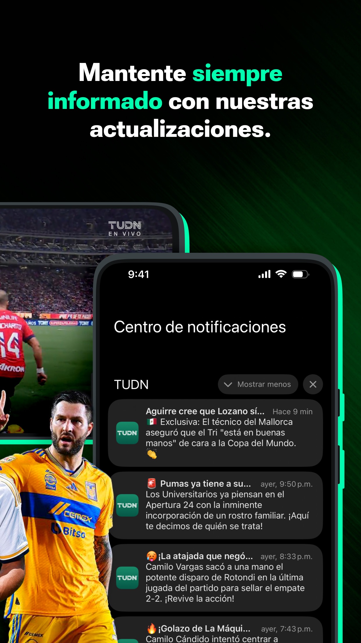 TUDN: TU Deportes Network screenshot 2