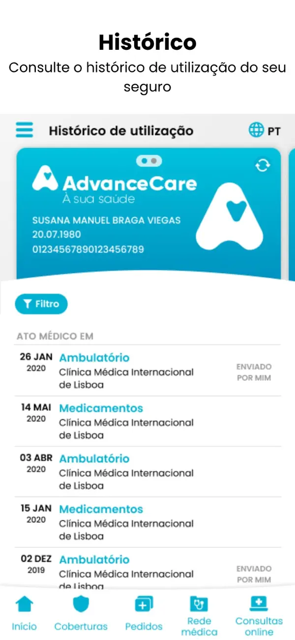 Screenshot #2 pour myAdvanceCare