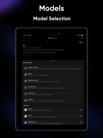 Grofy - AI Agent & Automation iPad screenshot