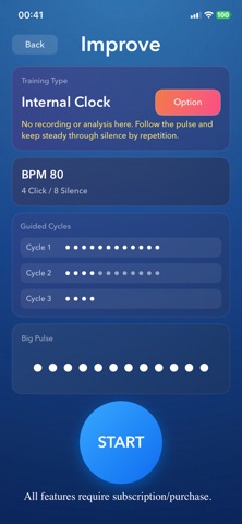 Drum Timing Trainer screenshot