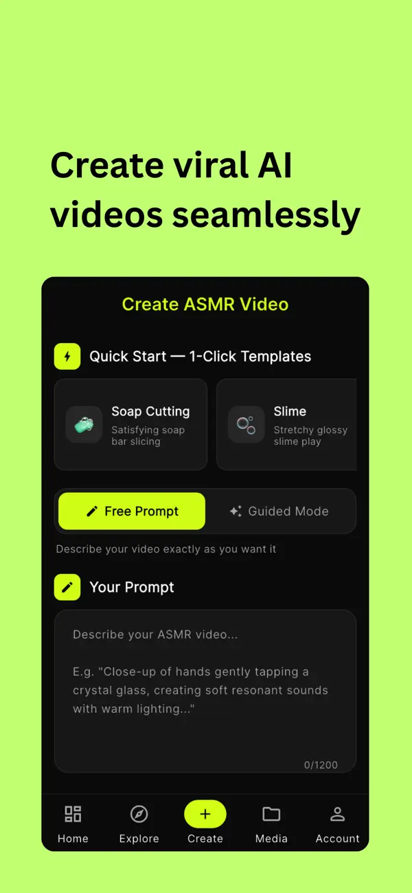 Screenshot #2 pour ASMRIFY - Recreate AI Trends