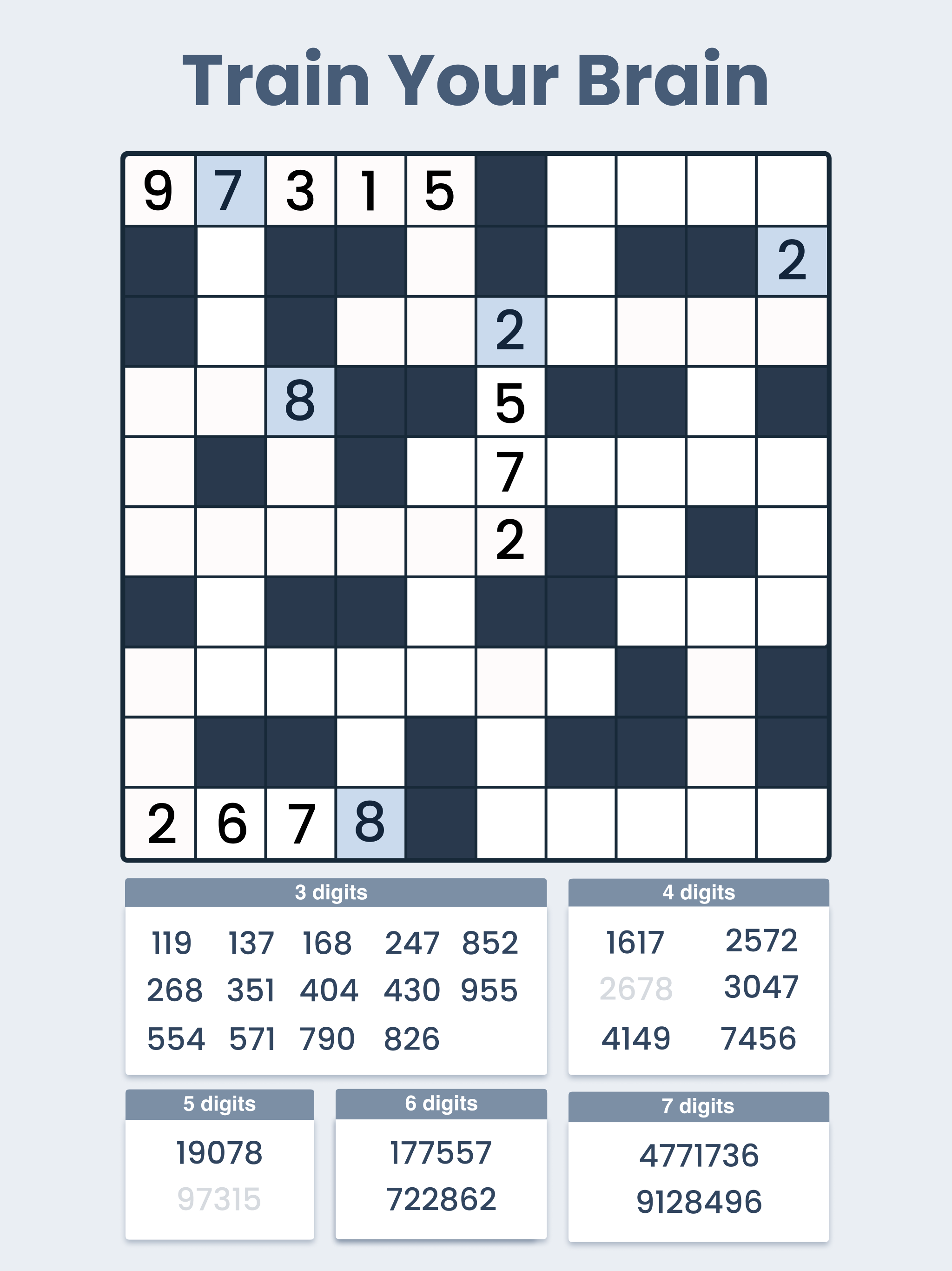 Crossnumbers - Puzzle Games