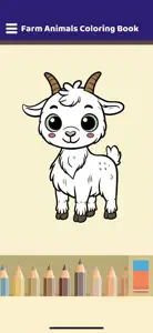 Farm Animals Coloring Book screenshot #5 for iPhone