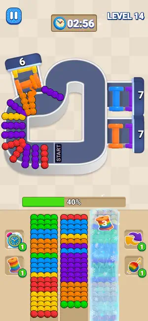 Wool Flow: Yarn Color Match screenshot 4