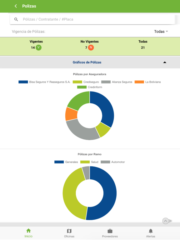 Kieffer & Asociados iPad screenshot