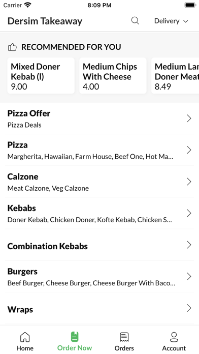 Dersim Takeaway Southampton Screenshot