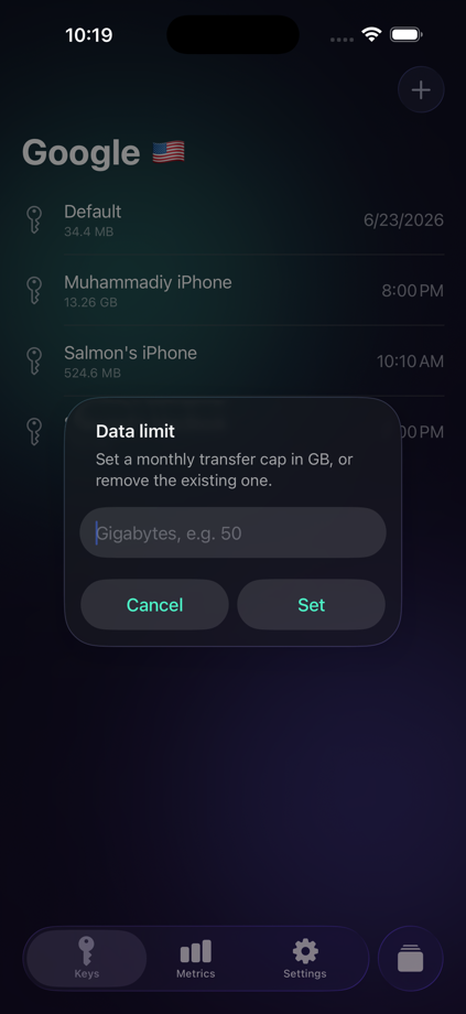 Outline Server Manager 的 App Store 截图 1