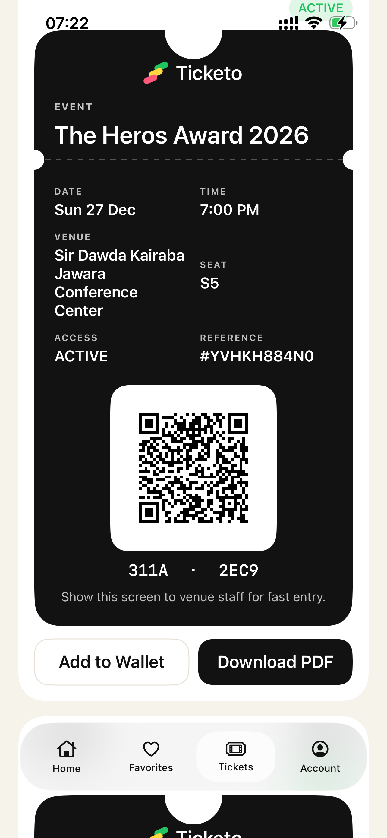 Ticketo App screenshot 3