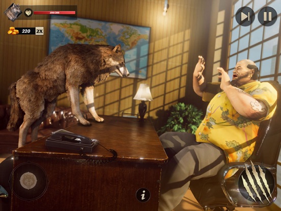 The Wild Wolf Life Sim Games