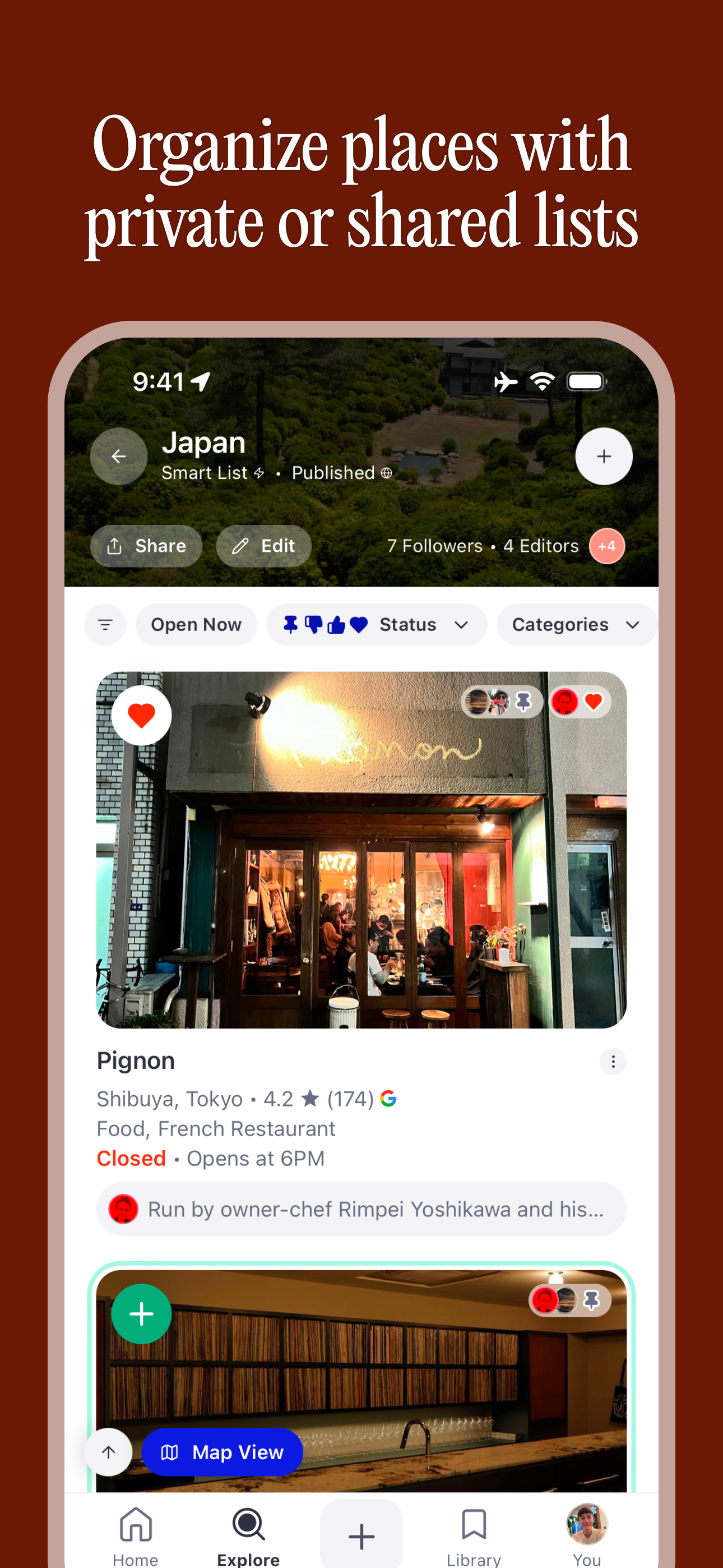 North - Save & Share Places