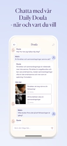Baby Journey - Gravidapp iPhone screenshot 4