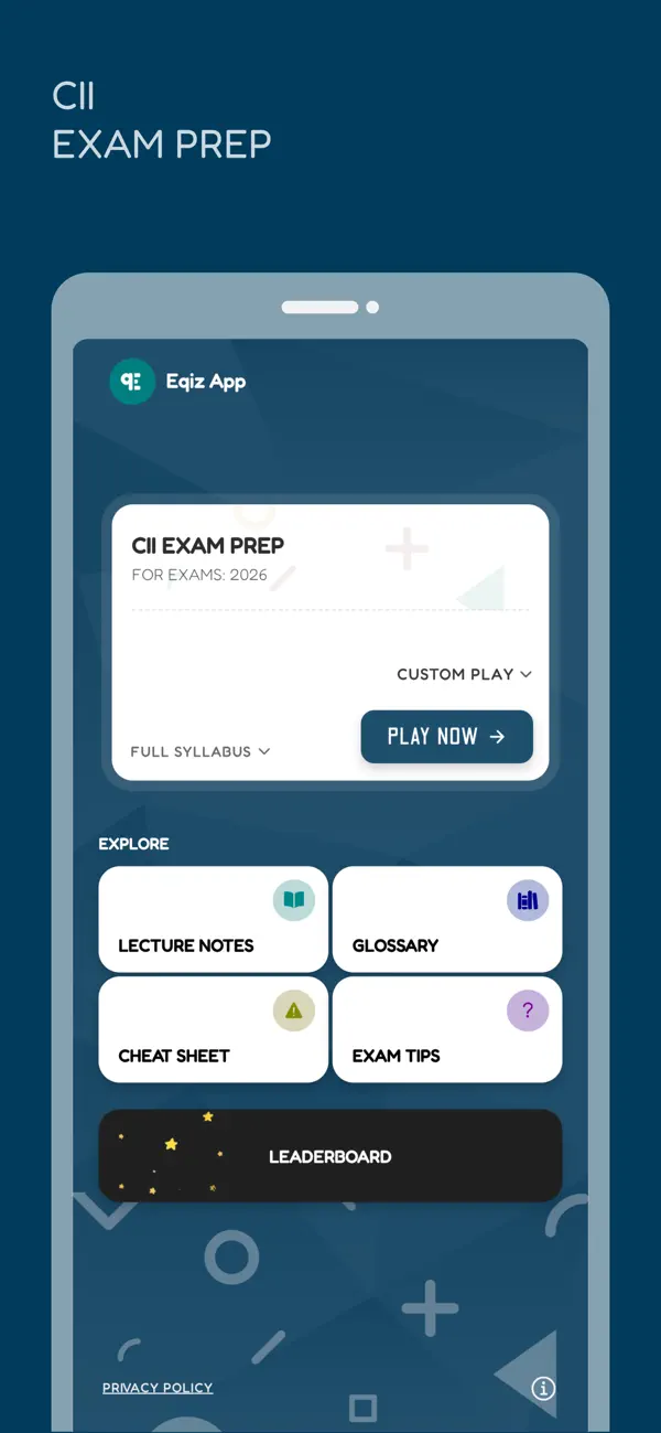 Screenshot #1 pour CII Insurance Prep: with AI