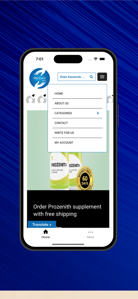 MyCare Blog screenshot 4