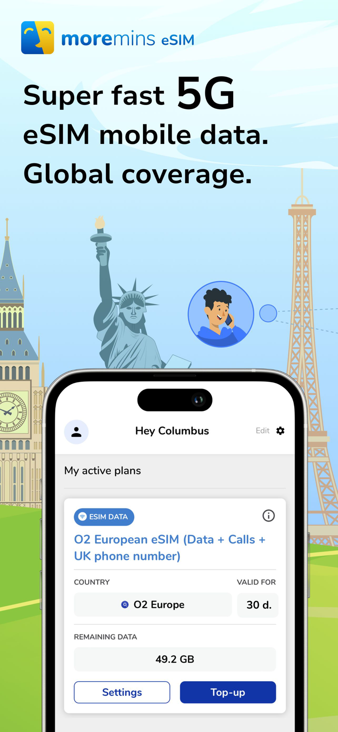 MoreMins eSIM Cheap Data