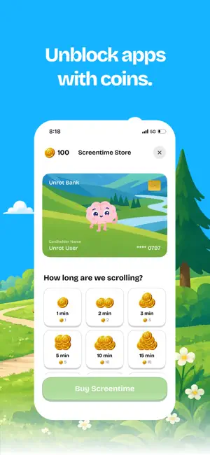 Unrot: Earn your Screen Time screenshot 3