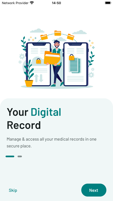 Curamei Patient Screenshot