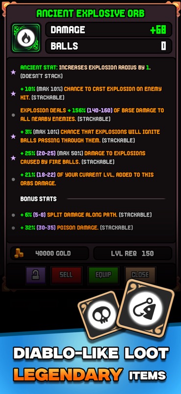 Bricks Breaker RPG screenshot 4