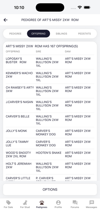 Pedigree Database Screenshot 2 of 4